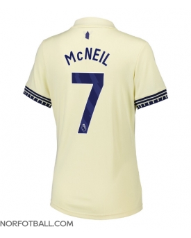 Billige Fotballdrakt Everton Dwight McNeil #7 Replika Bortedrakt Dame 2025-26 Kortermet Billige Fotballdrakt Everton Dwight McNeil #7 Replika Bortedrakt Dame 2025-26 Kortermet